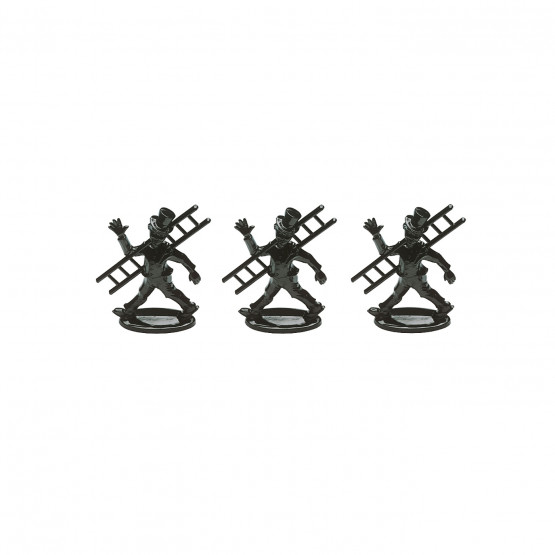 Mini-Kaminfegerfiguren, schwarz